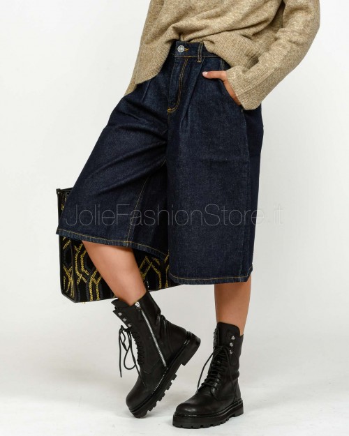 God Save Denim Bermuda in Jeans Modello Fresia-2  FRESIA-2