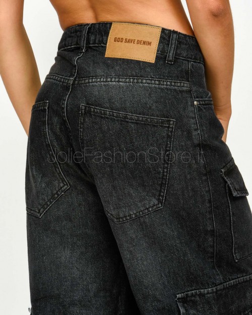 God Save Denim Jeans Tasconato Black Modello Narciso-1  NARCISO-1