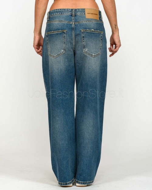 God Save Denim Jeans Boy Fit With Tears Model Diana-3  DIANA-3
