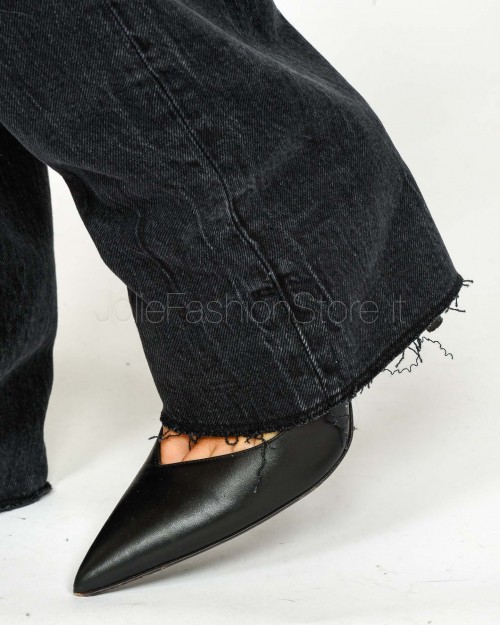 Patrizia Pepe Jeans Slim Tasconati Used Black Wash  2P1735 D112 K380