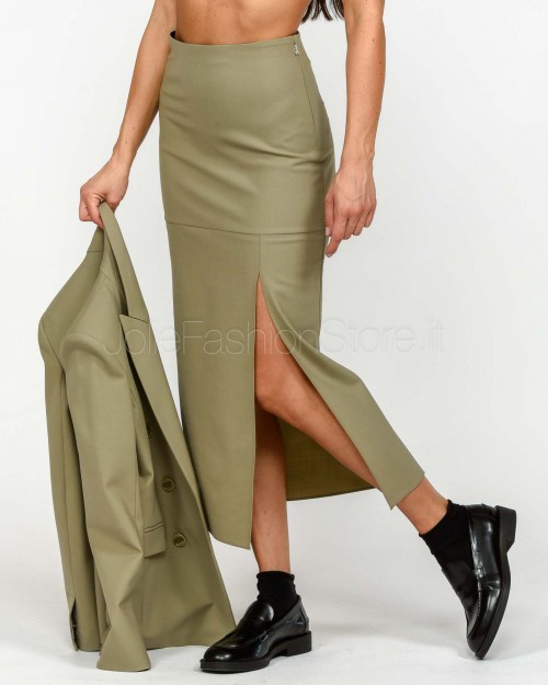 Patrizia Pepe GONNA/SKIRT Winter Greige