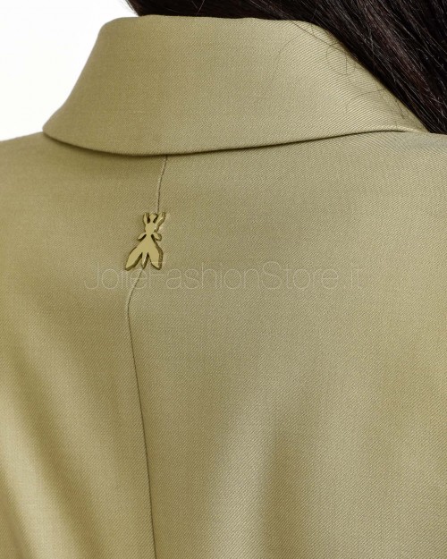 Patrizia Pepe Giacca "ESSENTIAL" Doppiopetto Winter Greige  2S1538 A475 B848