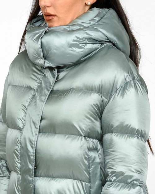 Patrizia Pepe PIUMINO/JACKET Silver Green  2O0050 A9M0 G618
