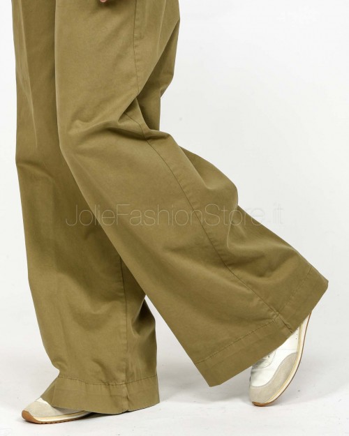 Squad Pantalone Verde Militare  LILLY KAKI