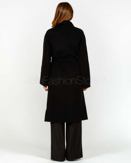 Helmur Cappotto Doppiopetto Nero Con Cintura  20209 NERO