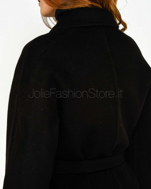 Helmur Cappotto Doppiopetto Nero Con Cintura  20209 NERO