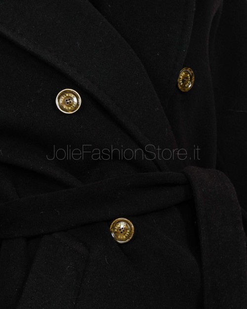 Helmur Cappotto Doppiopetto Nero Con Cintura  20209 NERO