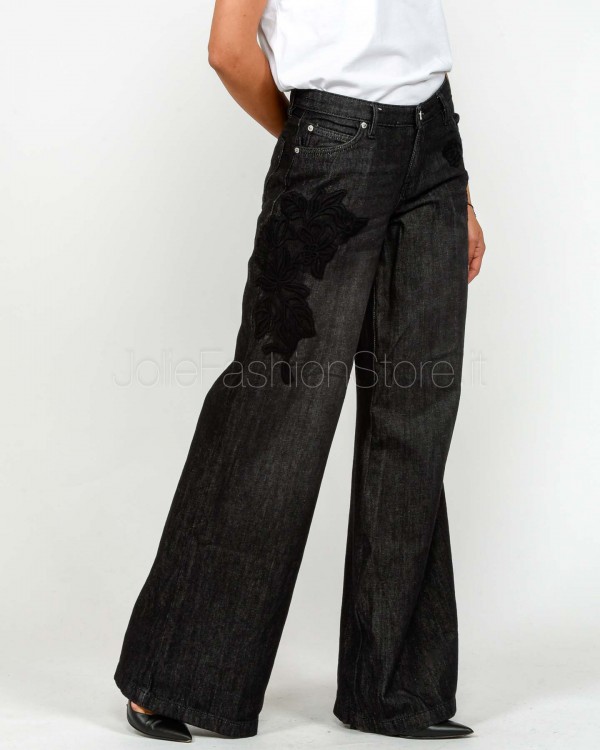 Ermanno Jeans Modello Bootcut Nero  D47EP045APEI7-EI7 MF099