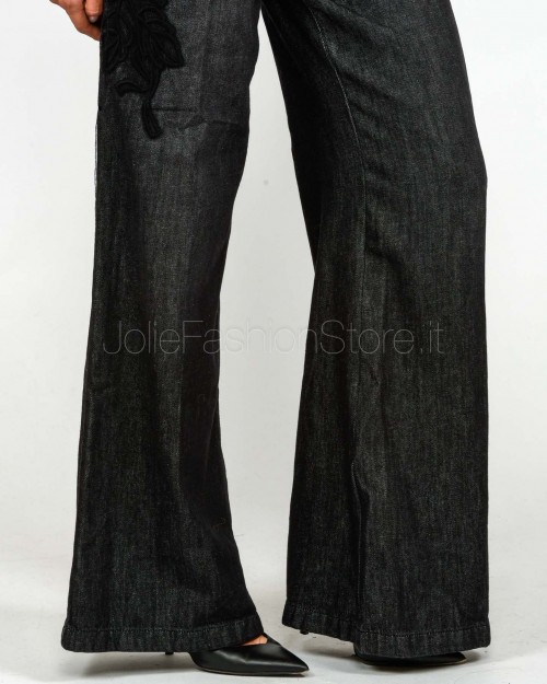 Ermanno Jeans Modello Bootcut Nero  D47EP045APEI7-EI7 MF099