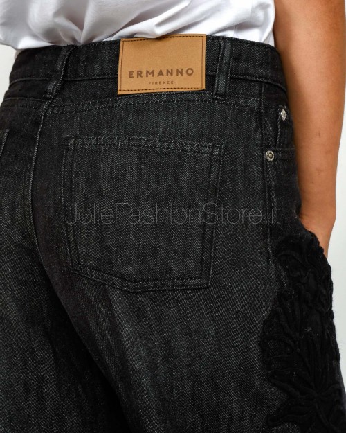 Ermanno Jeans Modello Bootcut Nero  D47EP045APEI7-EI7 MF099