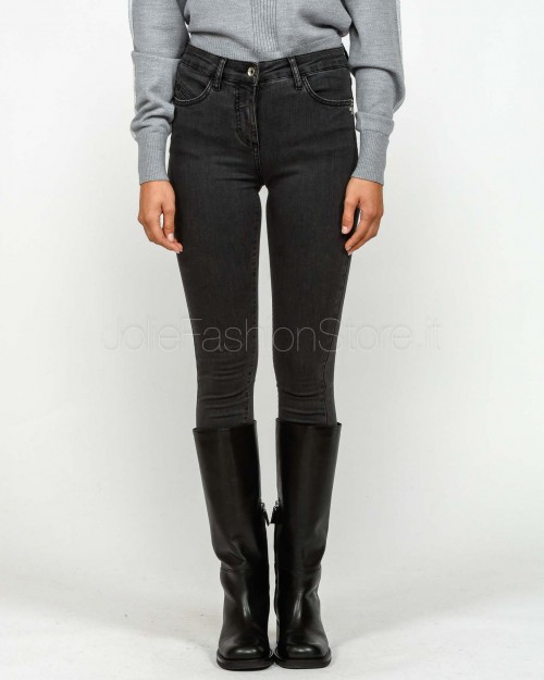 Patrizia Pepe PANTS/TROUSERS Deep Black Wash  CP0509 D1HIN K428