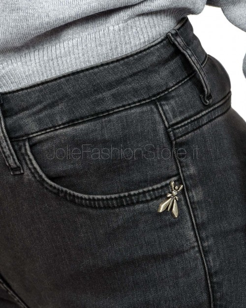 Patrizia Pepe PANTS/TROUSERS Deep Black Wash  CP0509 D1HIN K428