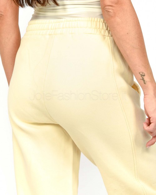 Patrizia Pepe Pantalone Tuta Wooly White  2P1720 J079 W405