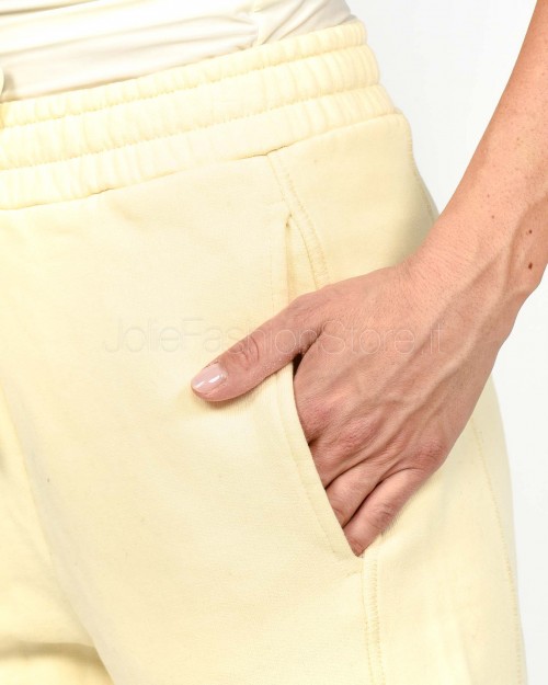 Patrizia Pepe Pantalone Tuta Wooly White  2P1720 J079 W405
