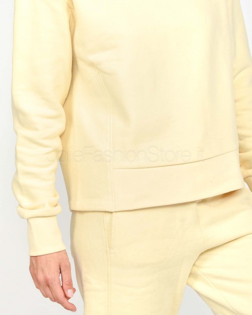 Patrizia Pepe Felpa Racing con Logo Wooly White  2M4494 J079 W405