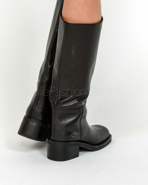 Patrizia Pepe Stivali Daily Square in Pelle Nero  2Y0042 L048 K103