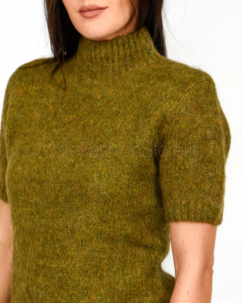Grace & Mila Maglia Misto Lana Oliva  SAULE OLIVE