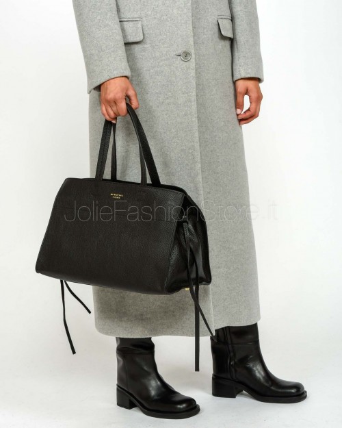 My Best Bag Borsa a Mano Nero Modello Diva Dollaro  F1-MYB-1027 D NERO