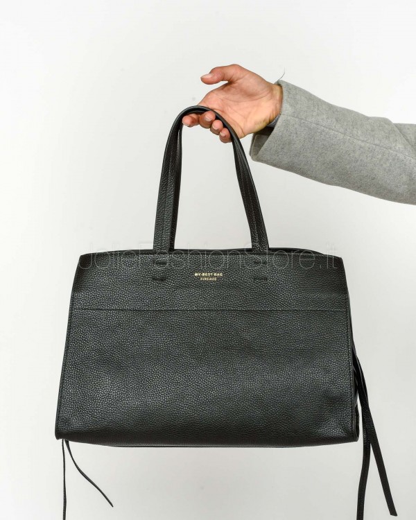 My Best Bag Borsa a Mano Nero Modello Diva Dollaro  F1-MYB-1027 D NERO