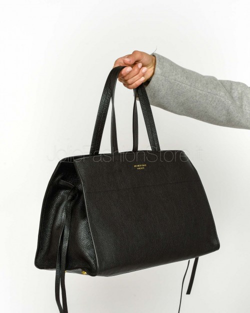 My Best Bag Borsa a Mano Nero Modello Diva Dollaro  F1-MYB-1027 D NERO