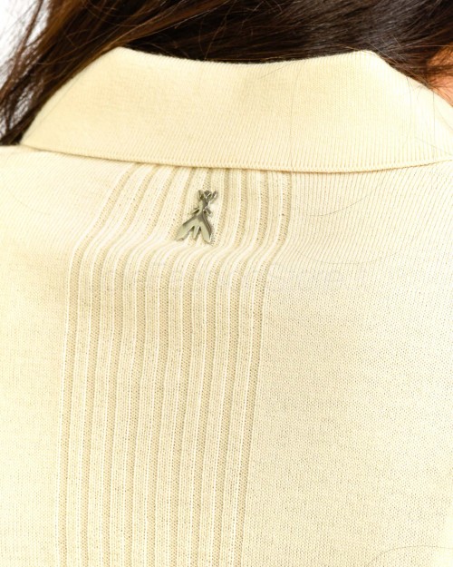 Patrizia Pepe Cardigan in Lana Wooly White  2K0343 KM36 W405