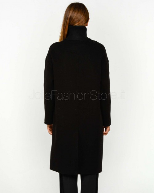 Helmur Cappotto Collo Alto Lana/Cashmere Nero  21954 NERO