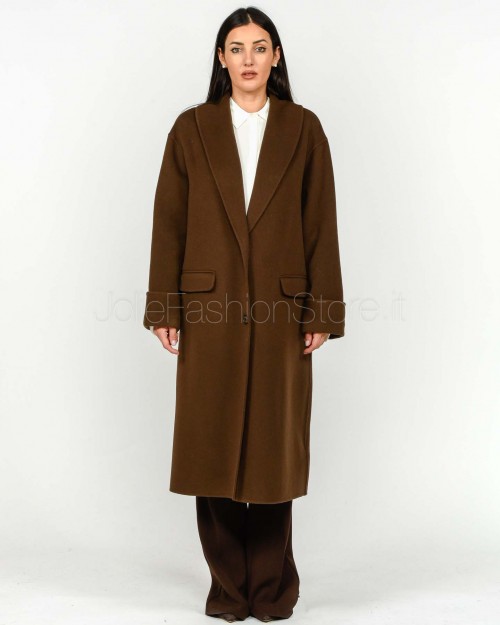 Helmur Single Breasted Coffee Coat  7796 CAFFE