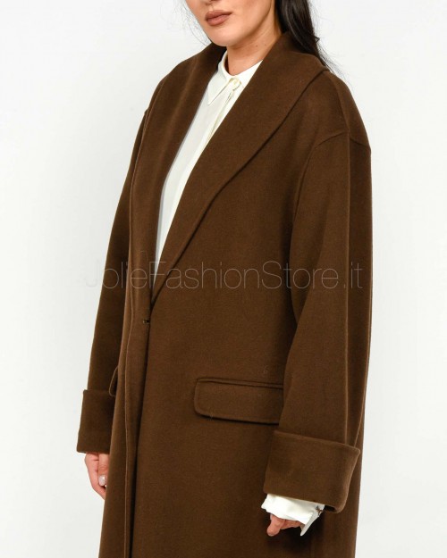 Helmur Single Breasted Coffee Coat  7796 CAFFE
