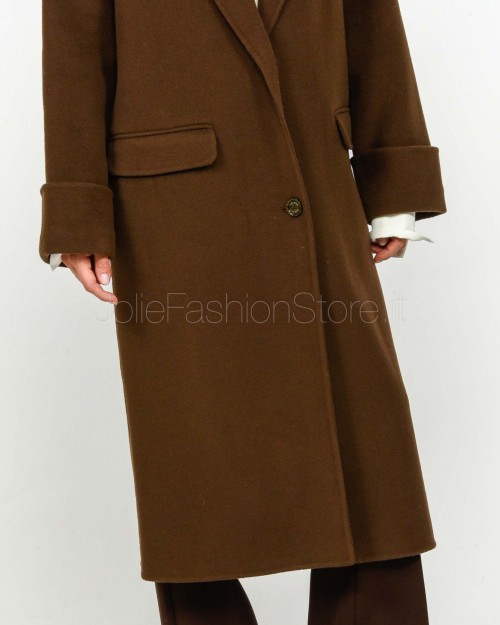 Helmur Single Breasted Coffee Coat  7796 CAFFE