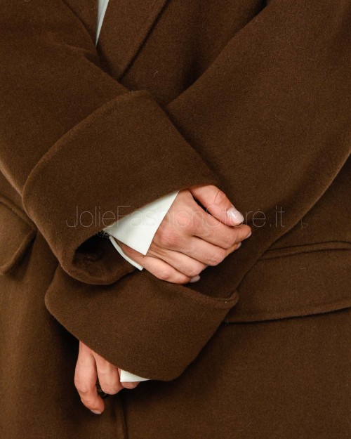 Helmur Single Breasted Coffee Coat  7796 CAFFE