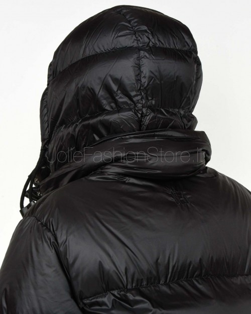 Solo Tre Piumino Con Cappuccio Removibile Nero  M1F0165 A 99 NERO