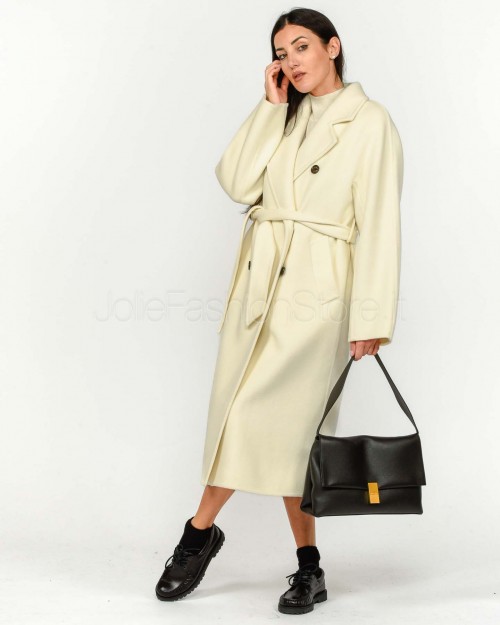 Helmur Cappotto Doppiopetto Panna