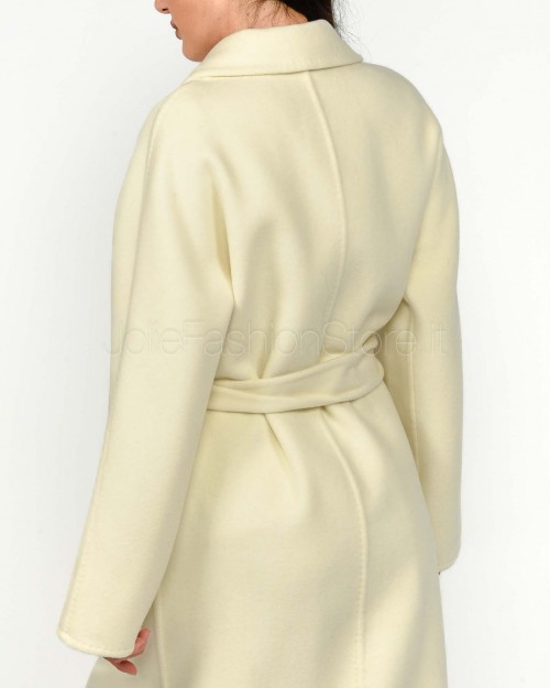 Helmur Cappotto Doppiopetto Panna Con Cintura  20209 PANNA