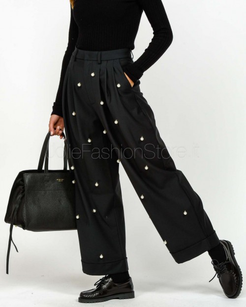 Meimeij Pantalone Nero  M5IH02 100