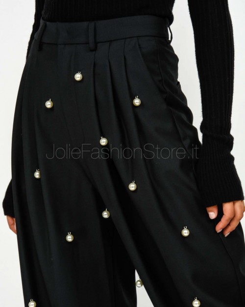 Meimeij Pantalone Nero  M5IH02 100
