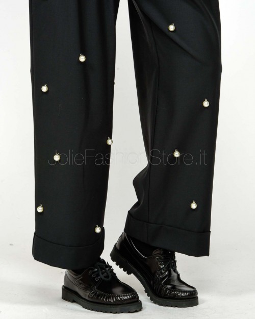 Meimeij Pantalone Nero  M5IH02 100