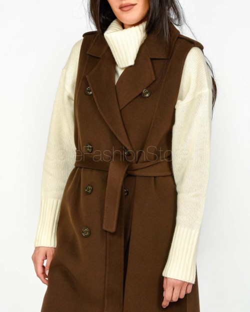 Helmur Gilet Lungo Doppiopetto Caffè  19061 CAFFE