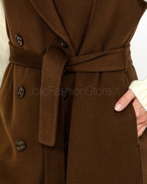 Helmur Gilet Lungo Doppiopetto Caffè  19061 CAFFE