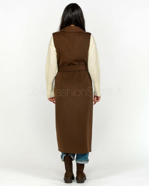 Helmur Gilet Lungo Doppiopetto Caffè  19061 CAFFE