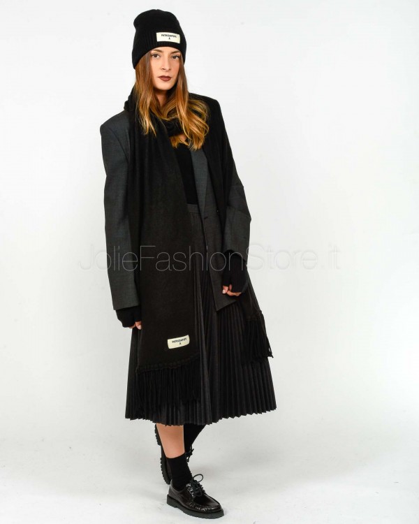 Patrizia Pepe Sciarpa Over Nero  8F0067 K287 K103