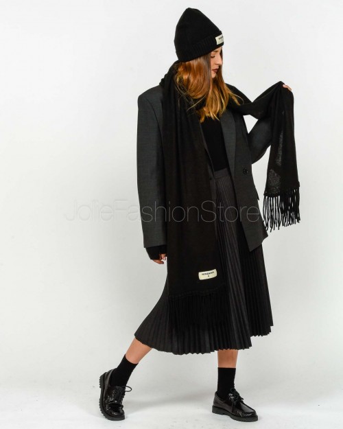 Patrizia Pepe Sciarpa Over Nero  8F0067 K287 K103