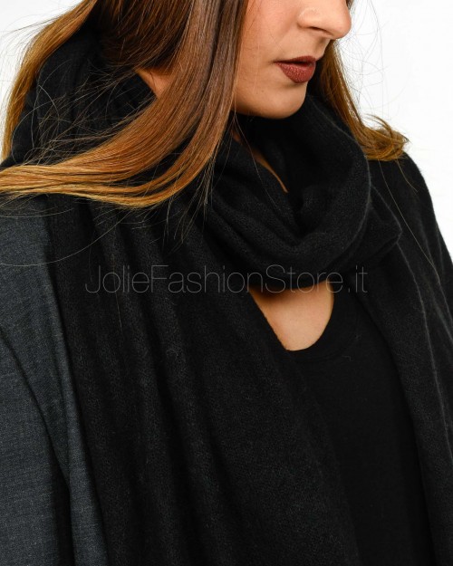 Patrizia Pepe Sciarpa Over Nero  8F0067 K287 K103
