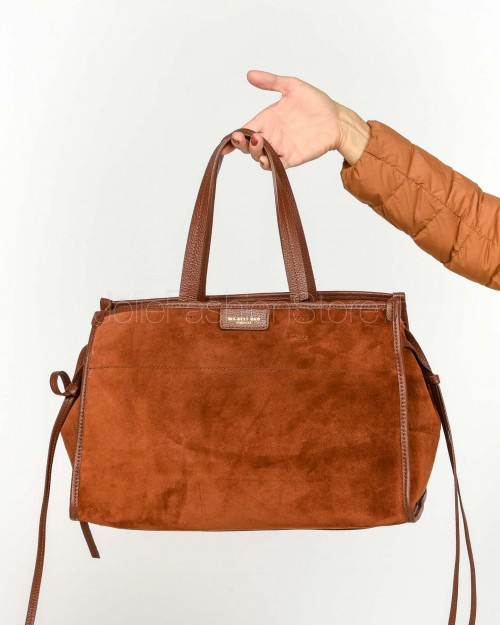 My Best Bag Borsa a Mano Bordeaux Modello Diva 38x24x20