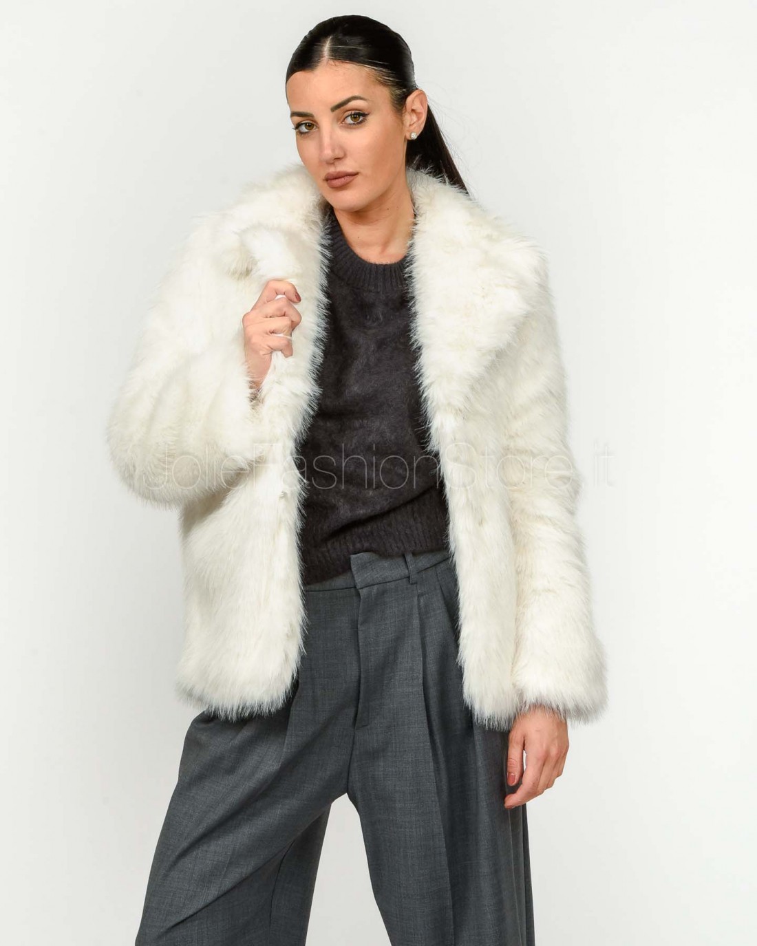 Helmur Pelliccia Con Tasche Artic