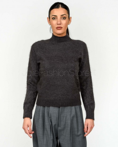 Solo Tre Maglione Misto Cashmere Grigio Antracite  M3F0093 FU 96S ASFALTO