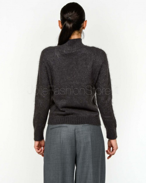Solo Tre Maglione Misto Cashmere Grigio Antracite  M3F0093 FU 96S ASFALTO