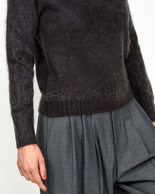 Solo Tre Maglione Misto Cashmere Grigio Antracite  M3F0093 FU 96S ASFALTO