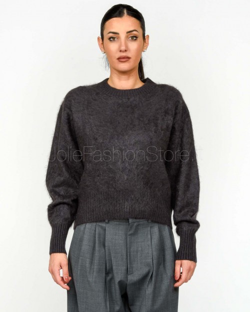 Solo Tre Maglione Misto Cashmere Grigio Antracite  M3F0092 FU 96S ASFALTO