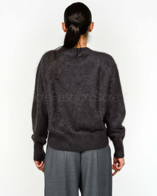 Solo Tre Maglione Misto Cashmere Grigio Antracite  M3F0092 FU 96S ASFALTO