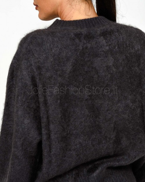 Solo Tre Maglione Misto Cashmere Grigio Antracite  M3F0092 FU 96S ASFALTO